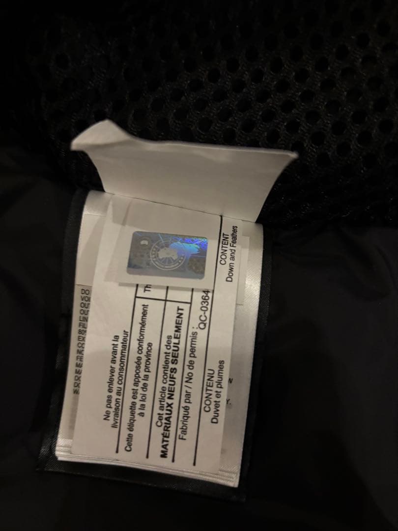   ブラック ダウンベスト L