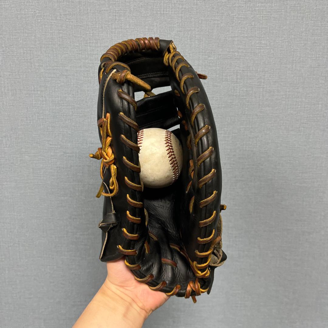 1046 ハタケヤマ 即戦力 型良 軟式 ファーストミット