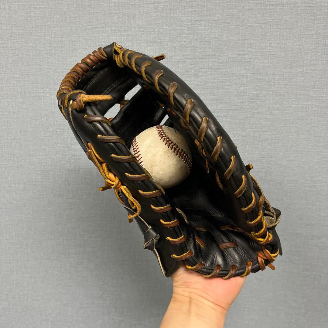 1046 ハタケヤマ 即戦力 型良 軟式 ファーストミット