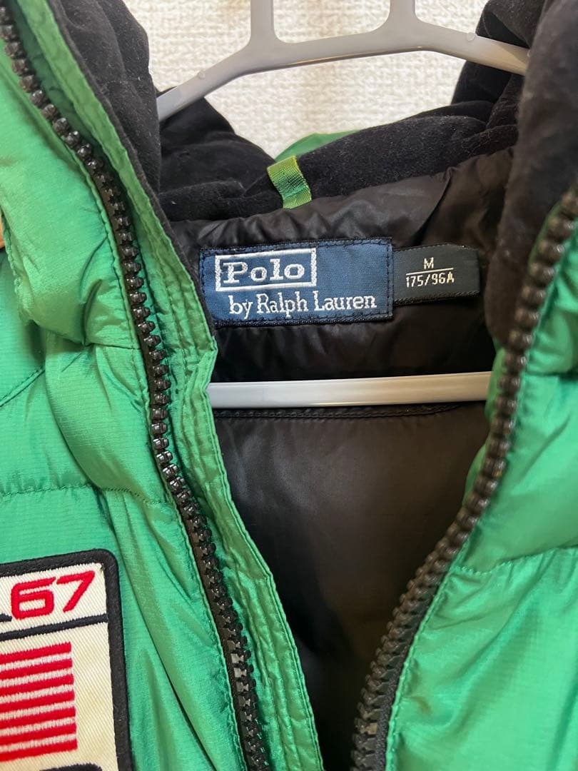 【アメリカ限定】Polo by Ralph Lauren フード付きダウンベスト