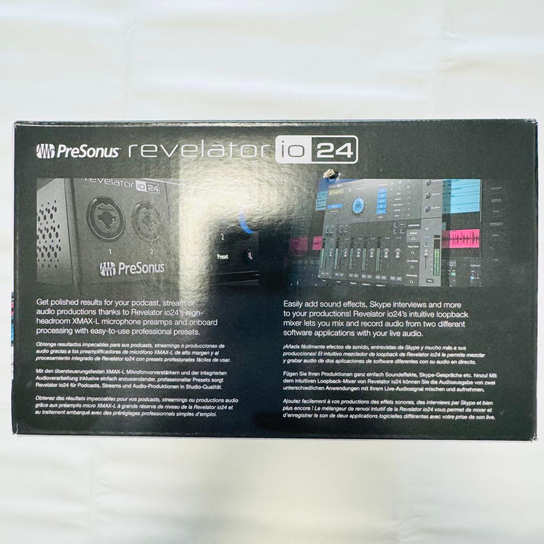 PreSonus Revelator io24 オーディオインターフェース 廃盤