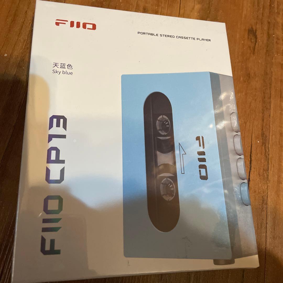 FiiO CP13 ポータブルカセットプレーヤー スカイブルー
