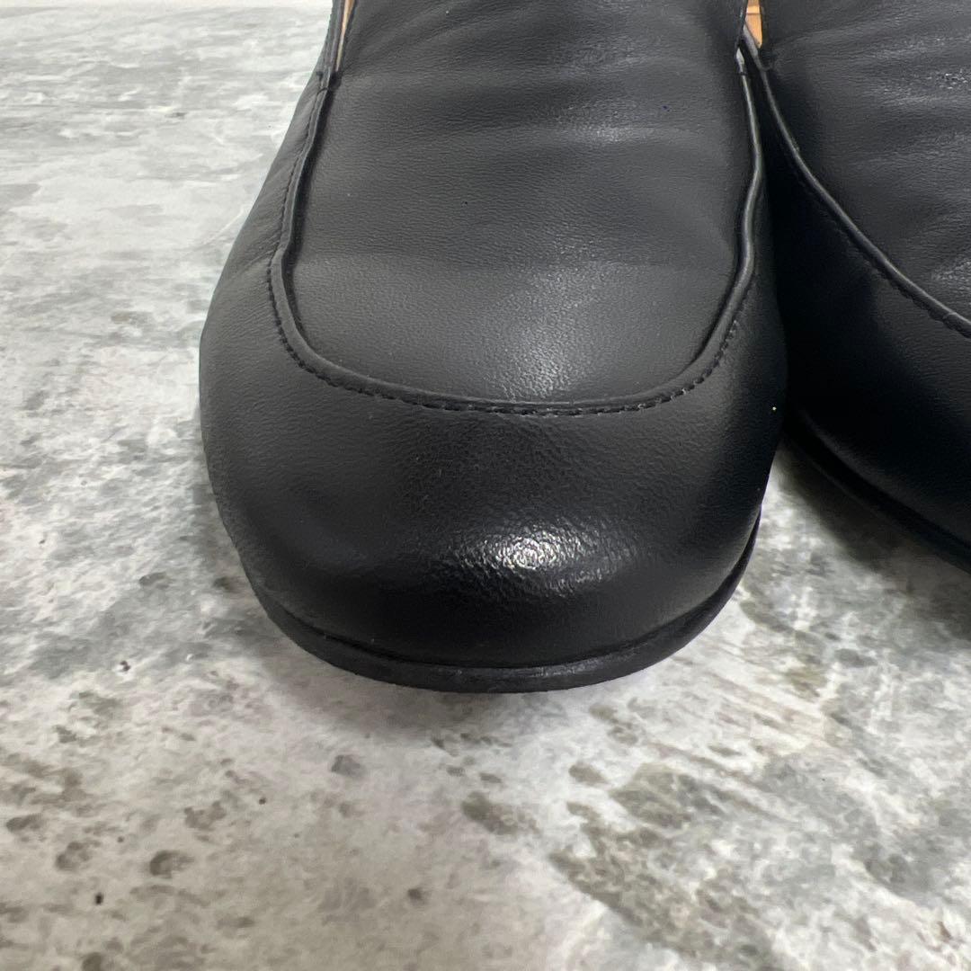 美品　SLOBE IENA スローブイエナ　黒レザー ローファー　23cm