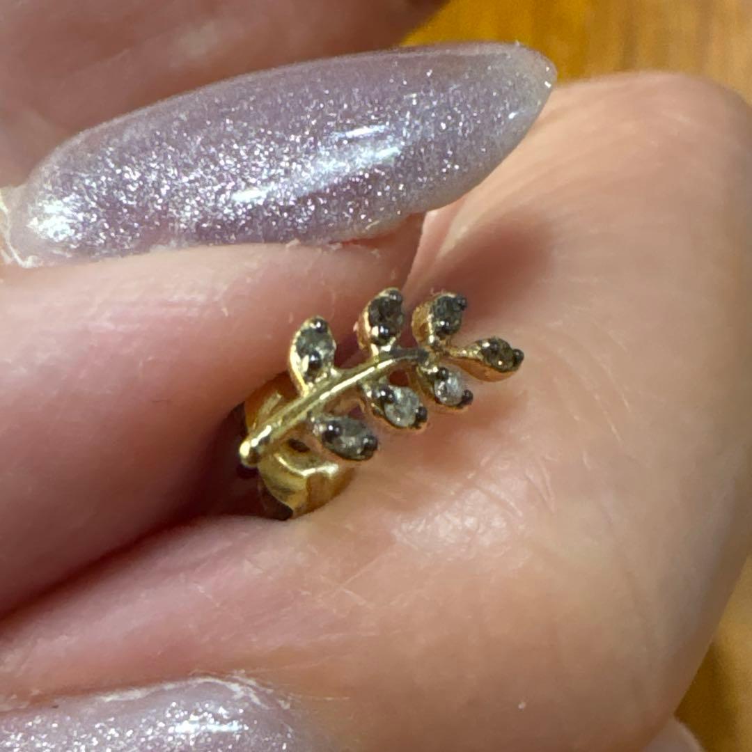 アルティーダウード　リーフパヴェ　ピアス