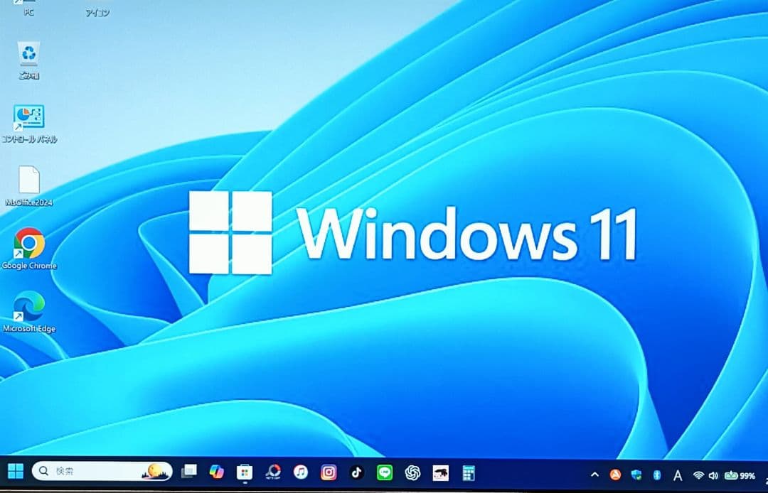 最新Windows11 MsOffice2024 SSD panasonic