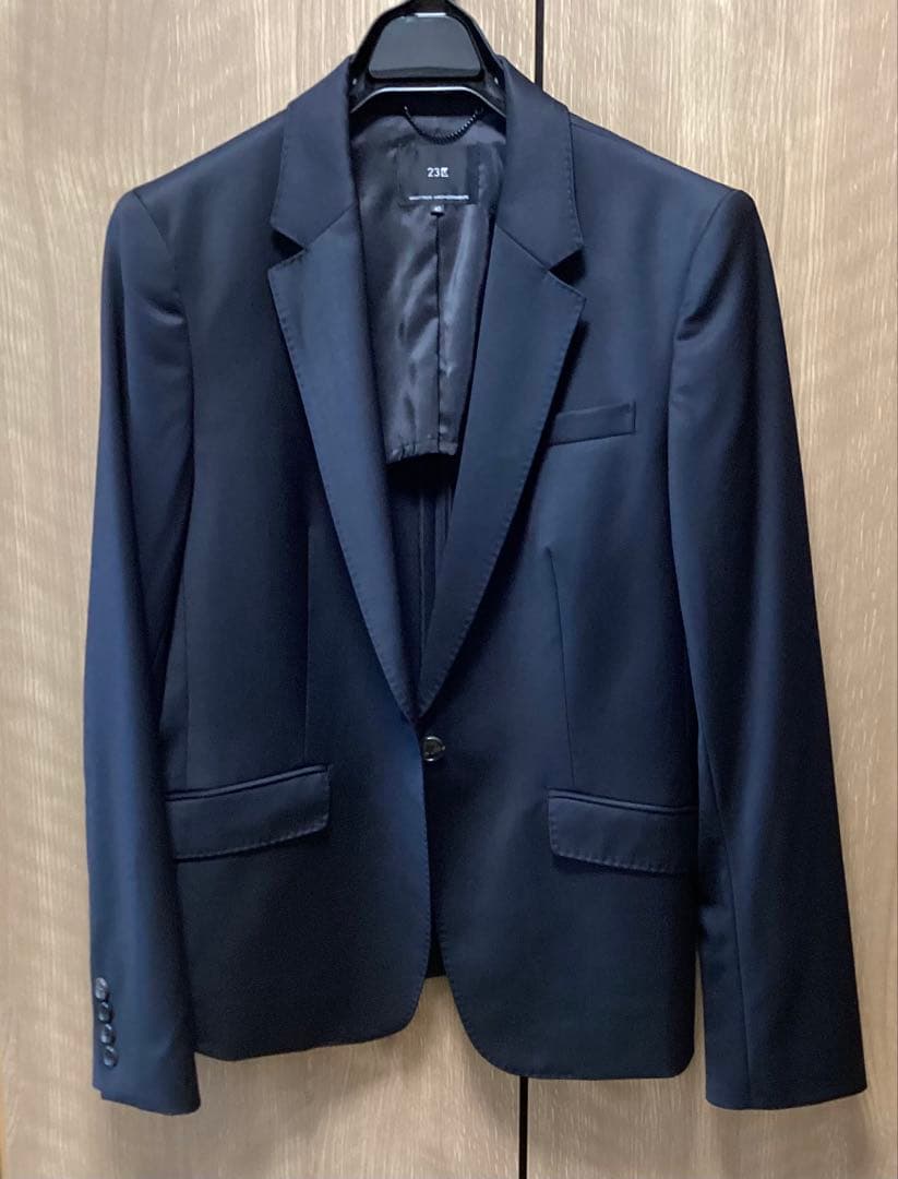 23区　美品　ファインネスウール ジャケット　フレアスカート　スーツセットアップ