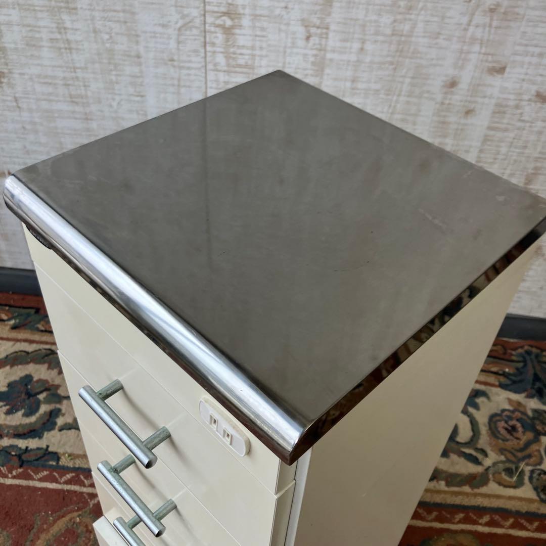 JAJAN ステンレストップトローリー キャスター付き 5段キッチンワゴン