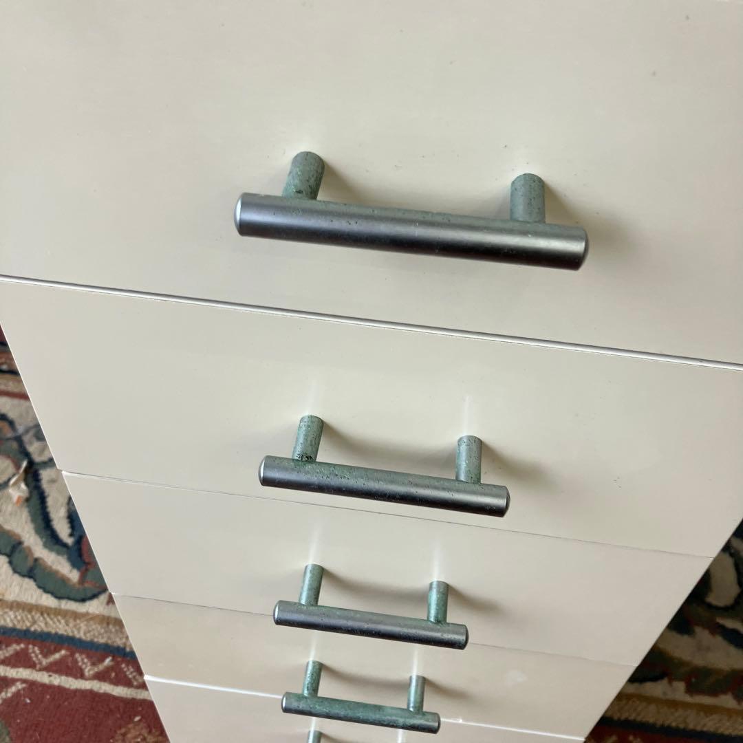 JAJAN ステンレストップトローリー キャスター付き 5段キッチンワゴン