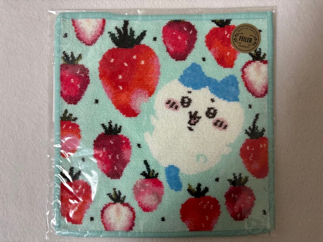 【新品未開封】フェイラー ちいかわ うさぎ ハチワレ ハンカチ 3枚セット