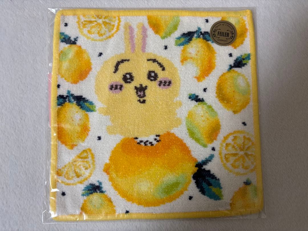 【新品未開封】フェイラー ちいかわ うさぎ ハチワレ ハンカチ 3枚セット