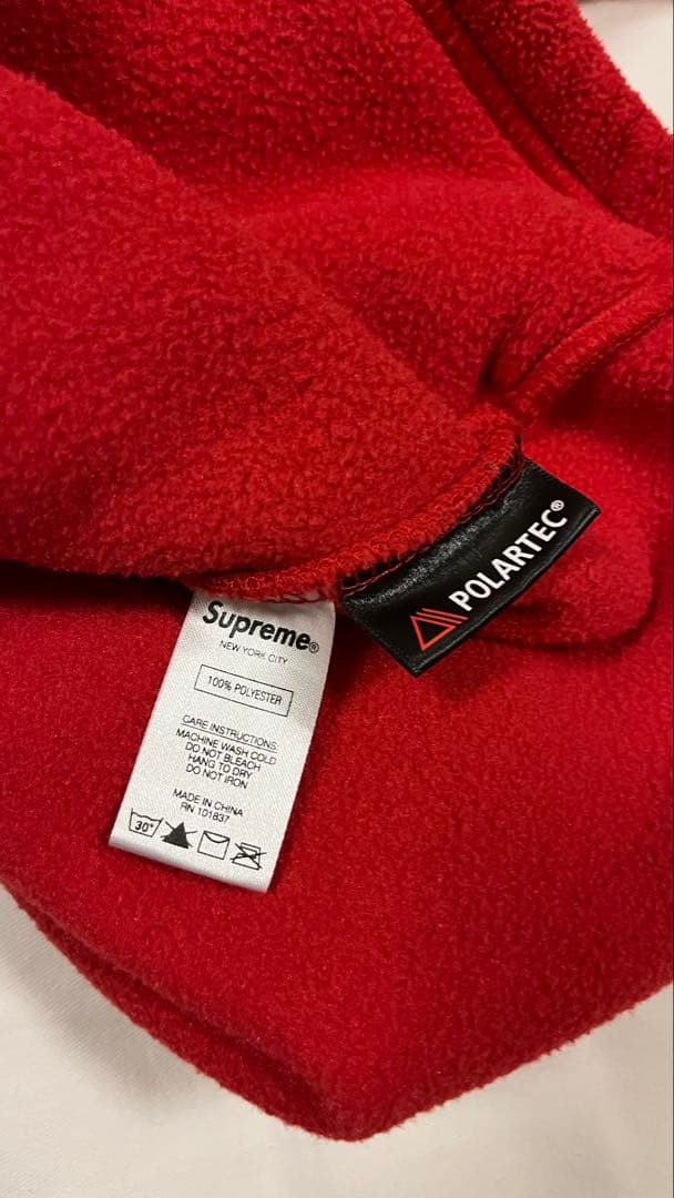 19AW Supreme Polartec® Half Zip Pullover