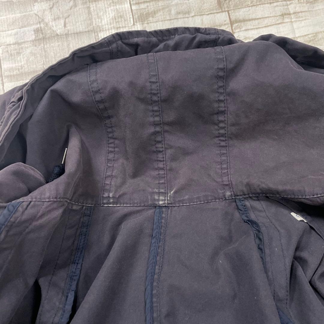 モンクレール★ポンチョナス　CHAR　ドルマンスリーブ　コットン　ネイビー　０