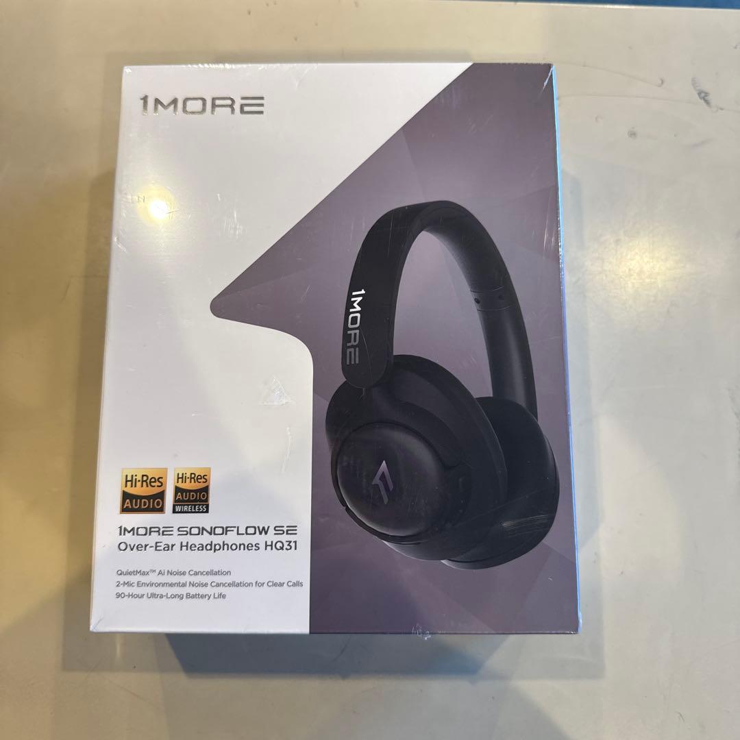 1MORE　ブルートゥースヘッドホン SonoFlow SE ブラック　HQ31