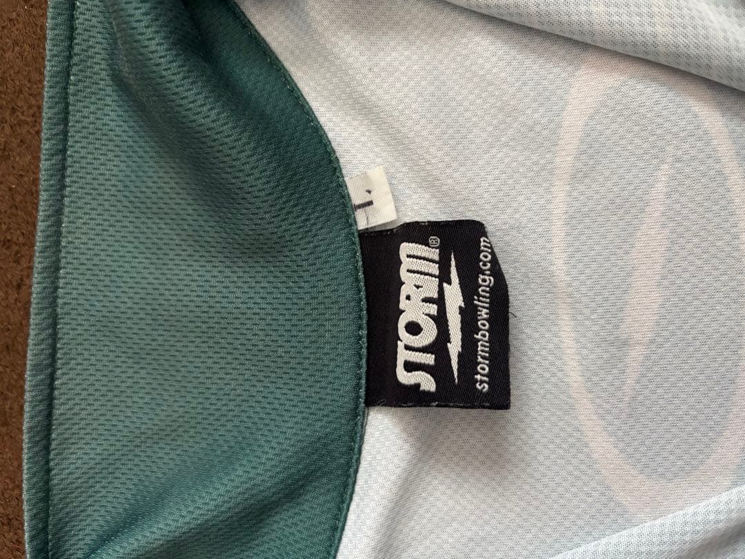 STORM ボウリングシャツ 半袖 緑