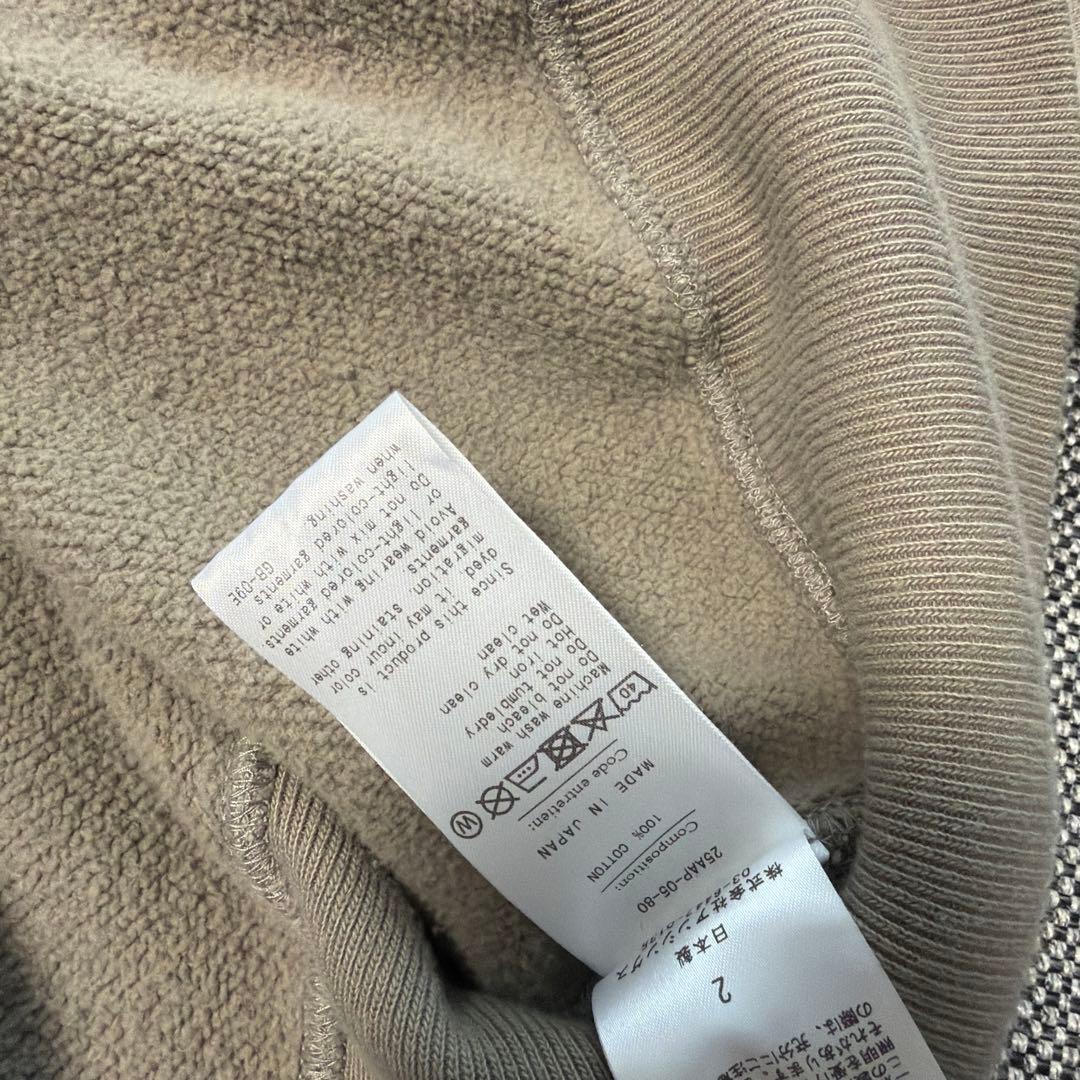 トップス A.PRESSE Vintage Half Zip Sweat Shirt 2