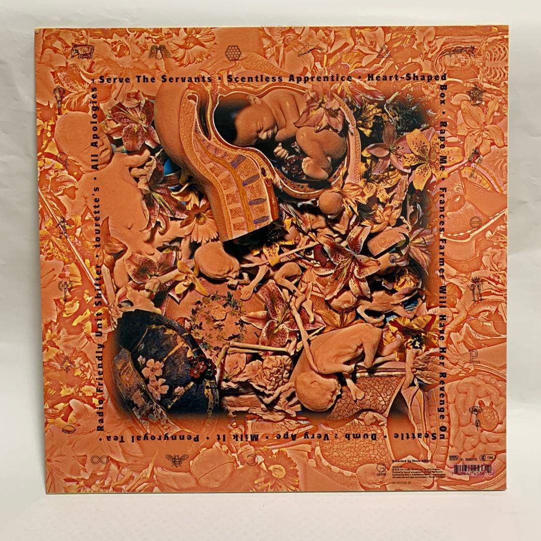 1993年　Nirvana In Utero レコード