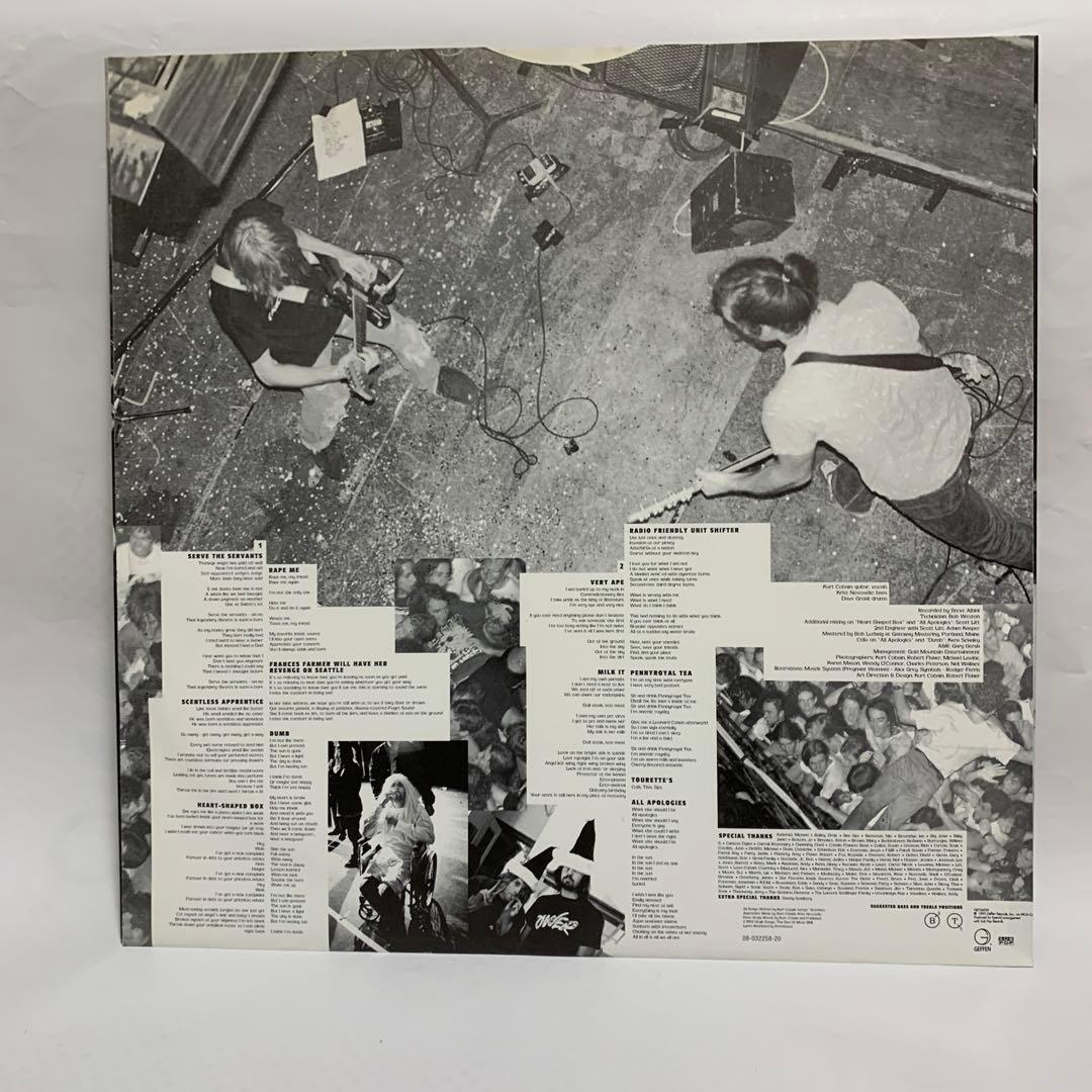 1993年　Nirvana In Utero レコード
