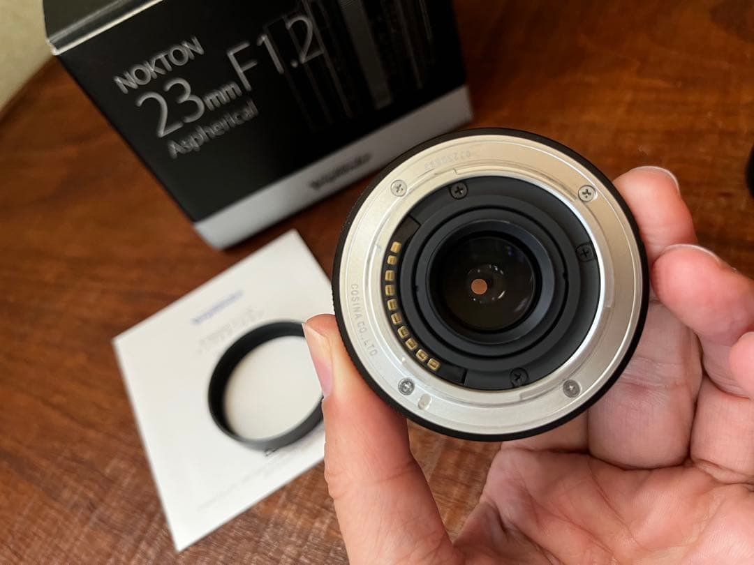美品　Voigtlander NOKTON 23mm F1.2 X-mount