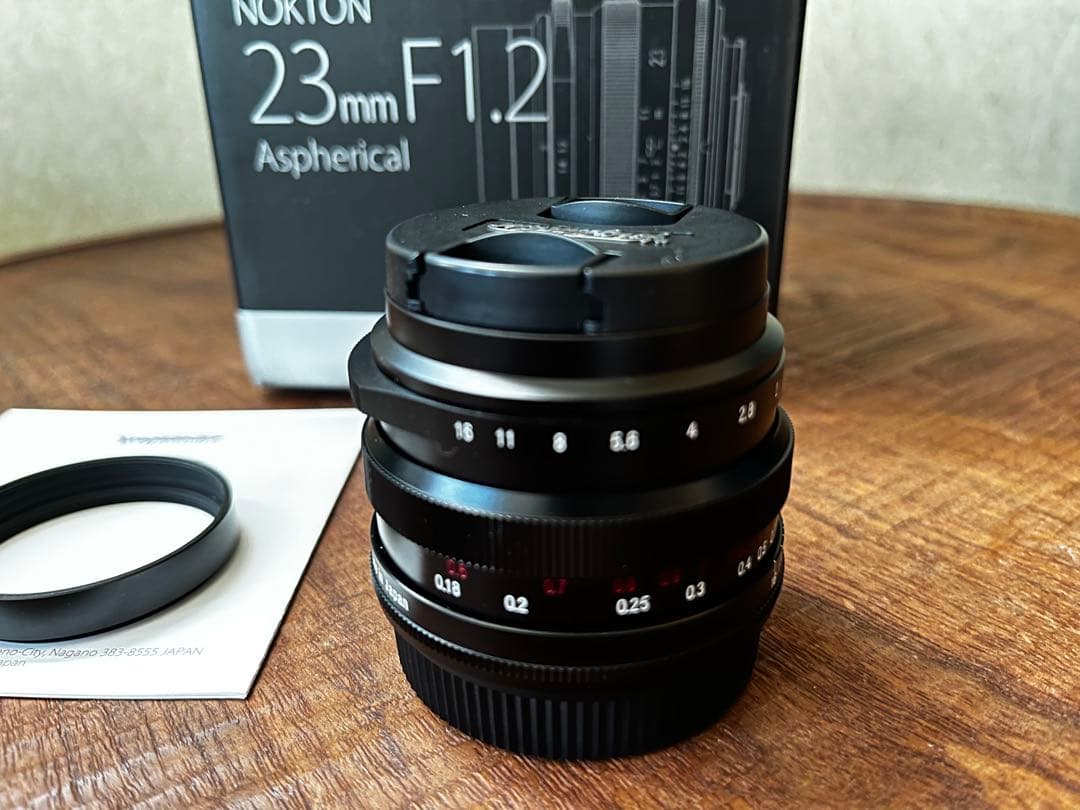 美品　Voigtlander NOKTON 23mm F1.2 X-mount