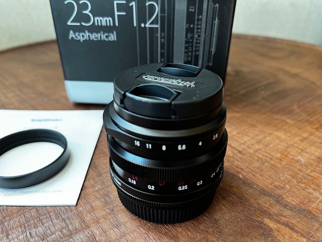 美品　Voigtlander NOKTON 23mm F1.2 X-mount