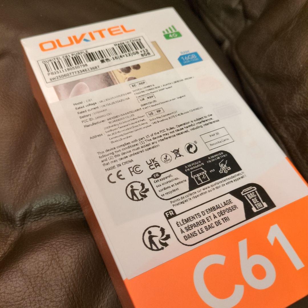 お値下しました・OUKITEL OUKITEL C61 16GB+128GB/