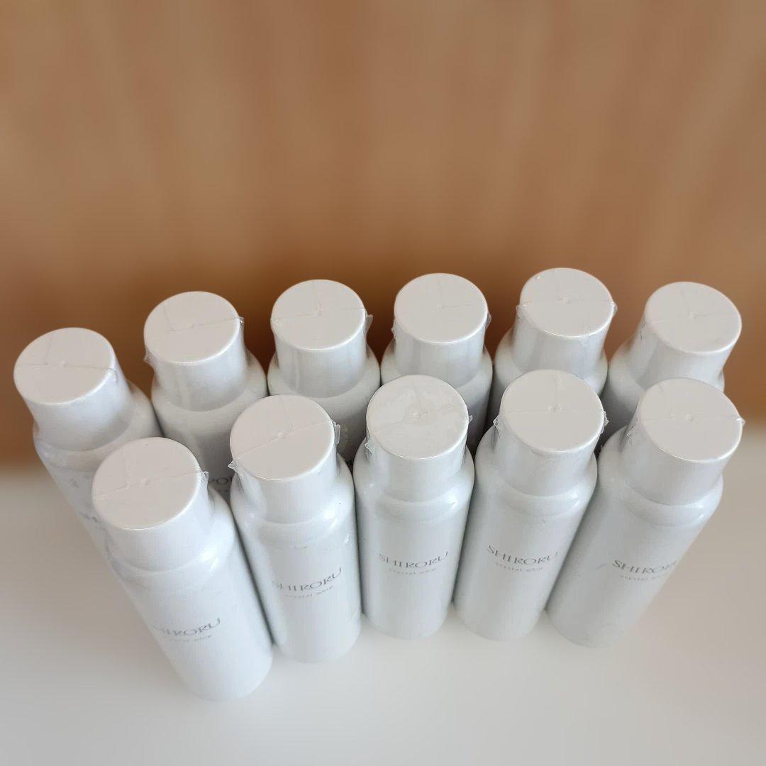 【新品未使用】SHIRORU クリスタルホイップ 洗顔料11本(各120g)