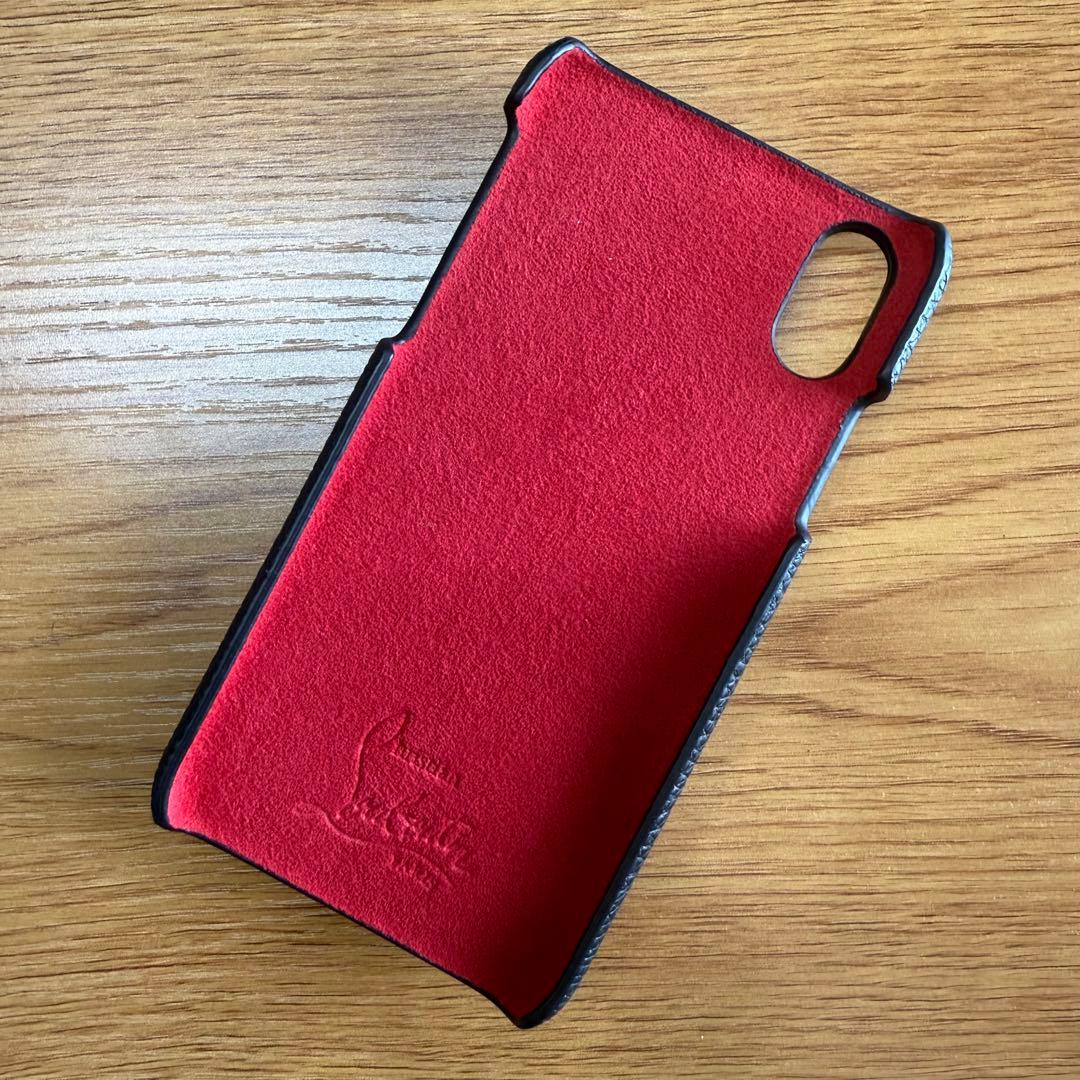 【新品】ルブタン iPhone X/XSケース KIOS スタッズ