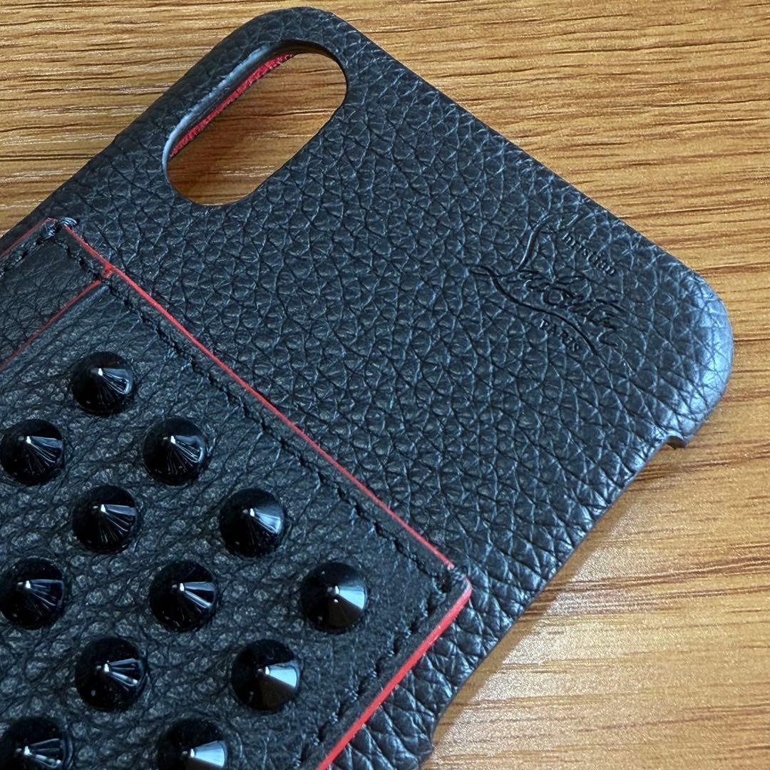【新品】ルブタン iPhone X/XSケース KIOS スタッズ