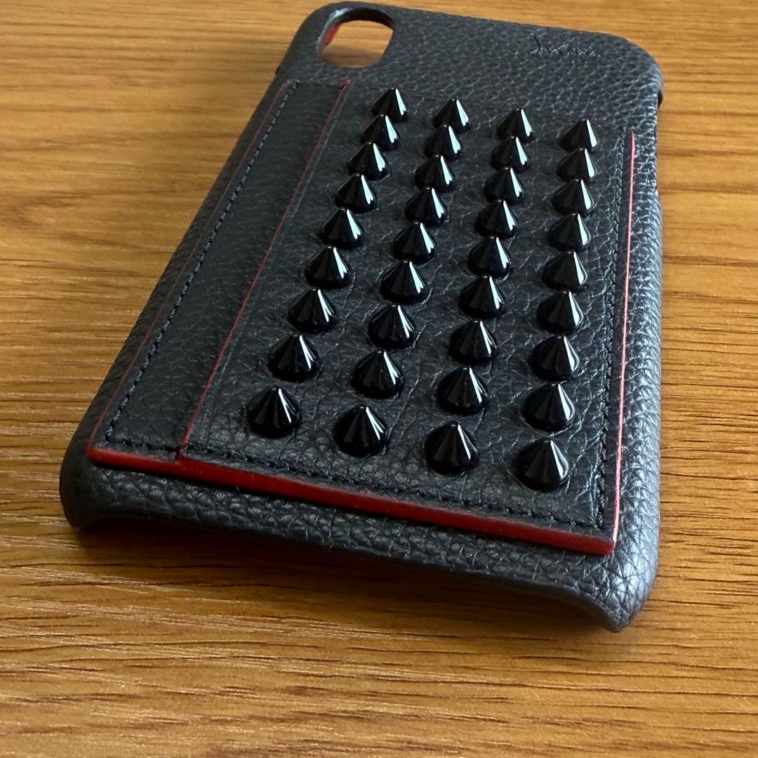 【新品】ルブタン iPhone X/XSケース KIOS スタッズ