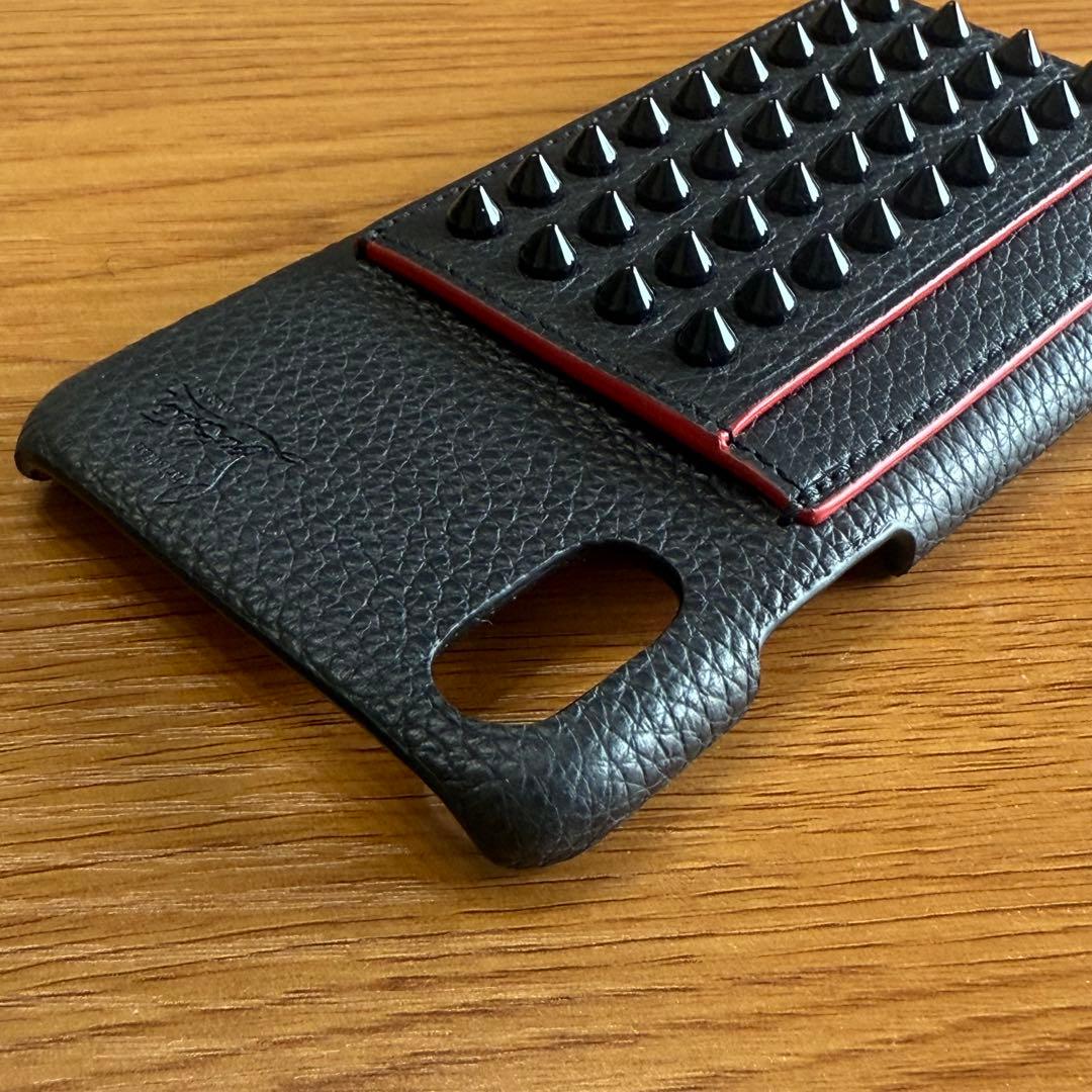 【新品】ルブタン iPhone X/XSケース KIOS スタッズ