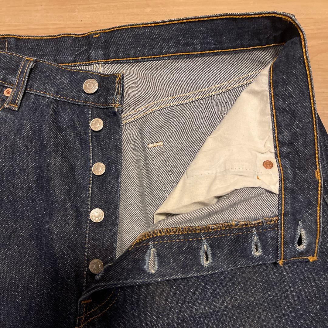 【良品】濃紺 LEVI'S 501 93 米国製 最終モデル W34 x L32