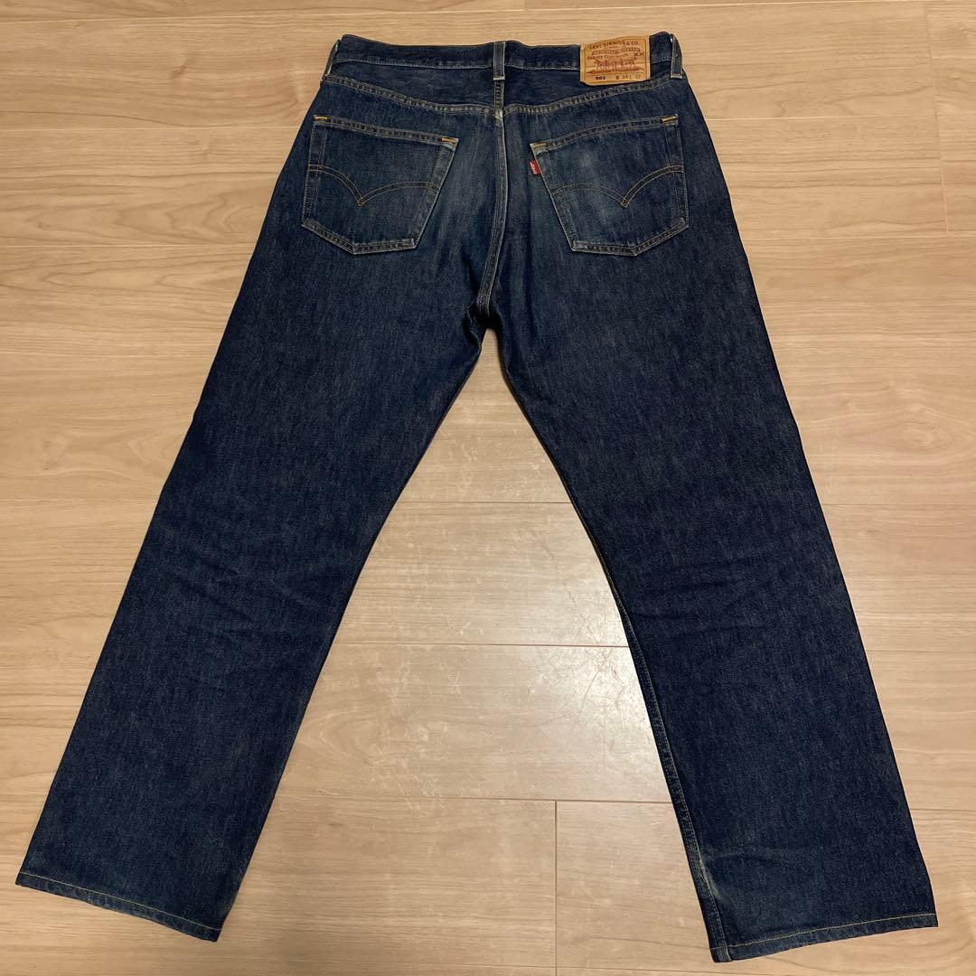 【良品】濃紺 LEVI'S 501 93 米国製 最終モデル W34 x L32