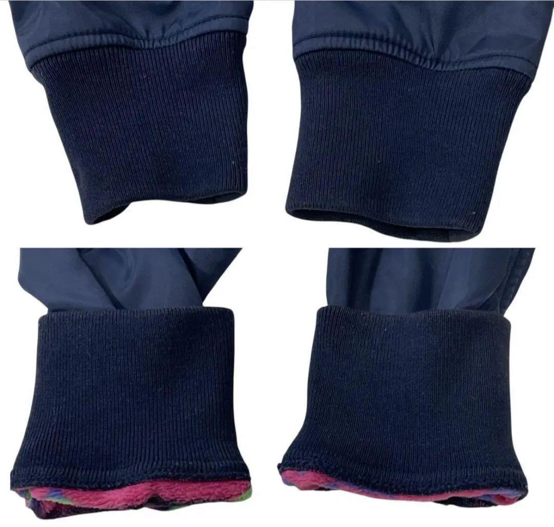 【希少】ヒステリックグラマー　ナイロン　マイクロフリース　フーデットブルゾン