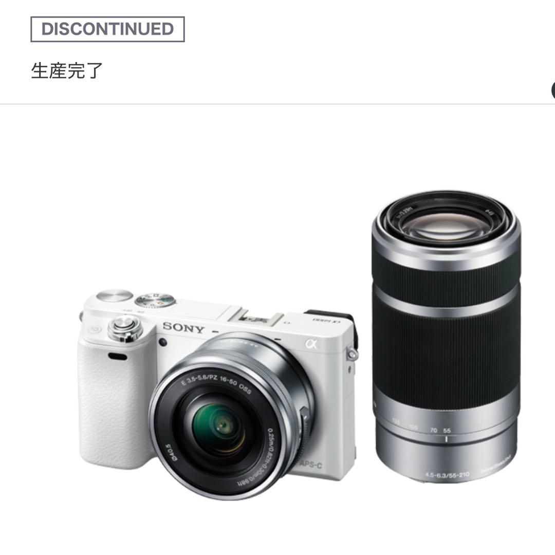 sonyデジタル一眼カメラ　a6000