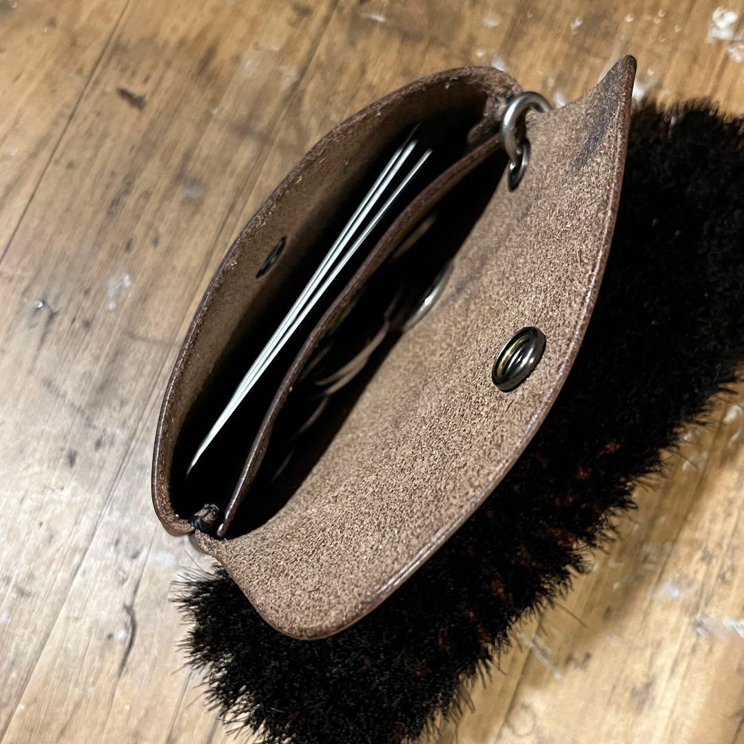 クロムエクセル 茶芯 コンパクトウォレット ミニウォレット カードケース #05