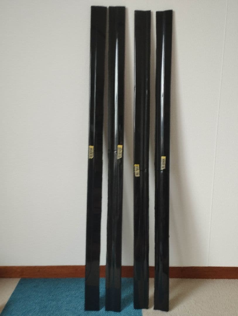 YamaU.　素地ブラック　フィンタイプサイドステップ