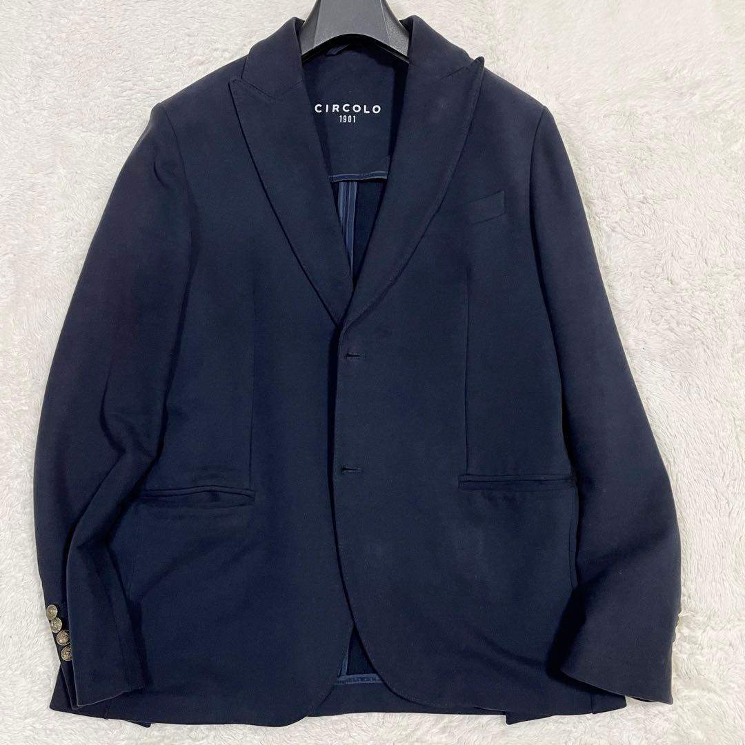 CIRCOLO1901 チルコロ CN2342 コットン ジャージ ジャケット