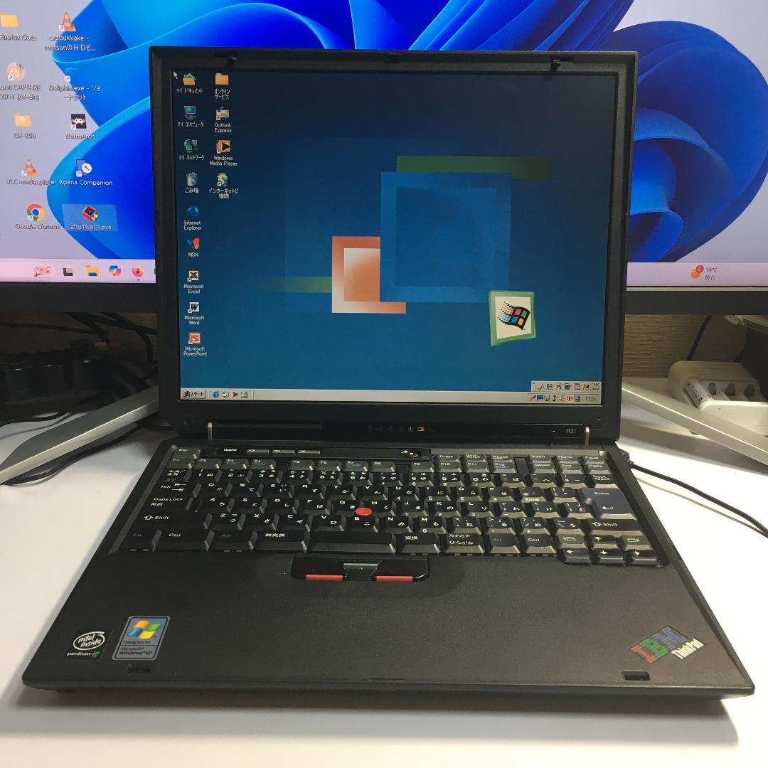 Windowsノート本体 IBM ThinkPad R31 2656-8FJ WindowsMe