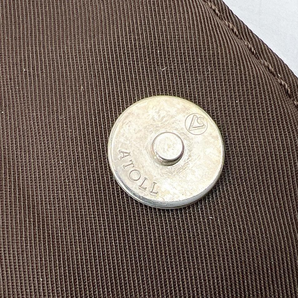 TOMORROWLAND ナイロン レザー ショルダーバッグ A4可　f399