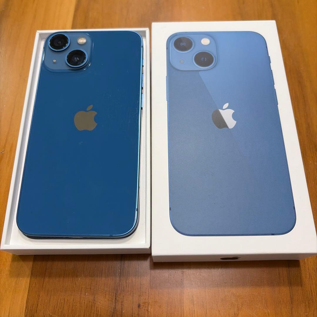Apple iPhone 13 mini 本体 ブルー Simフリー256GB