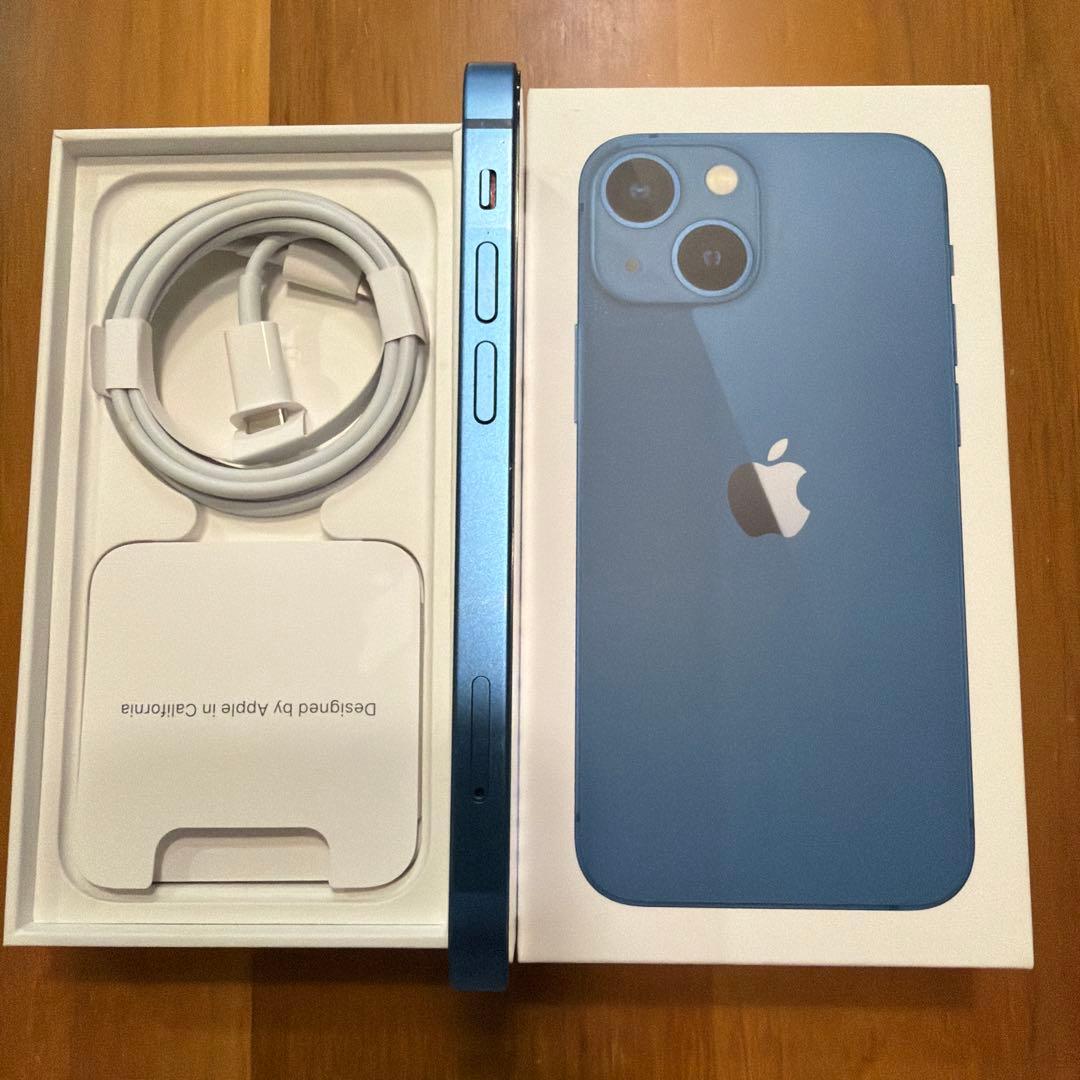 Apple iPhone 13 mini 本体 ブルー Simフリー256GB