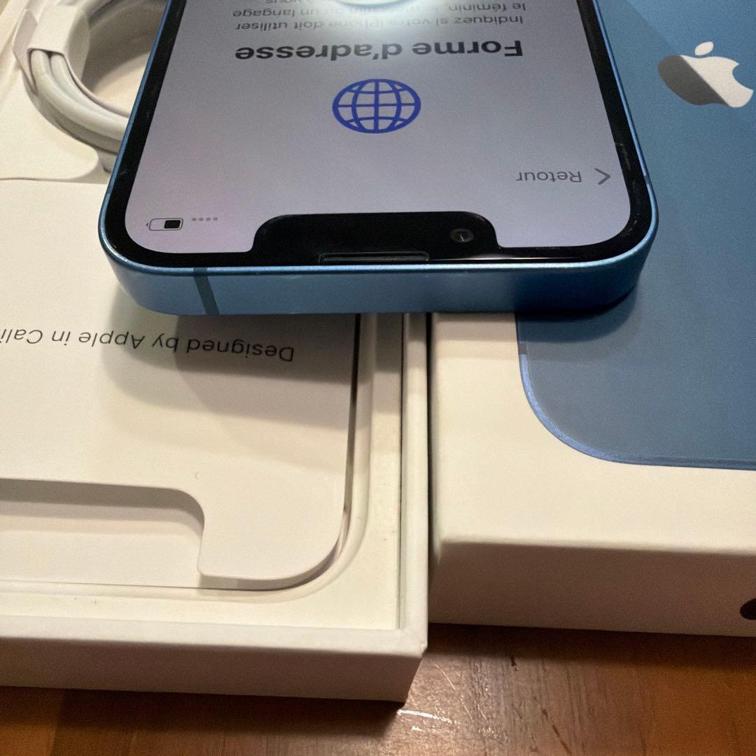 Apple iPhone 13 mini 本体 ブルー Simフリー256GB