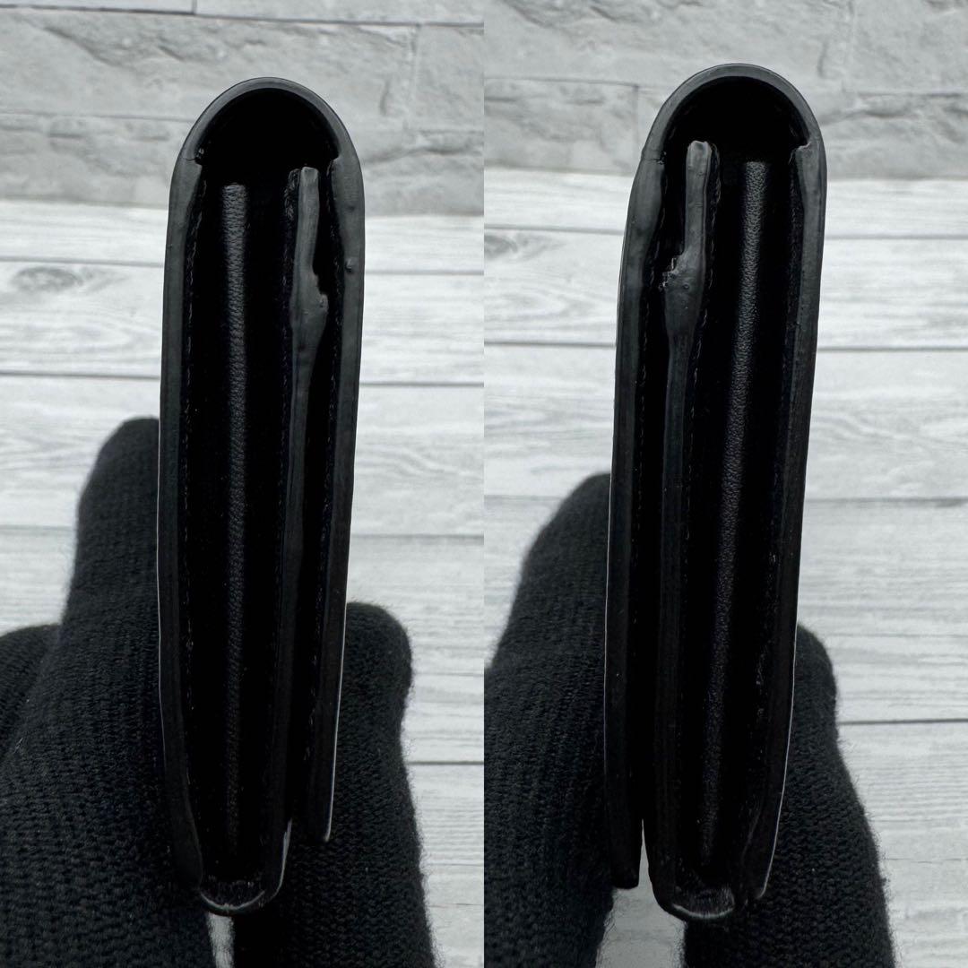 【美品】PaulSmith　名刺入れ　カードケース　レザー　ブラック　車