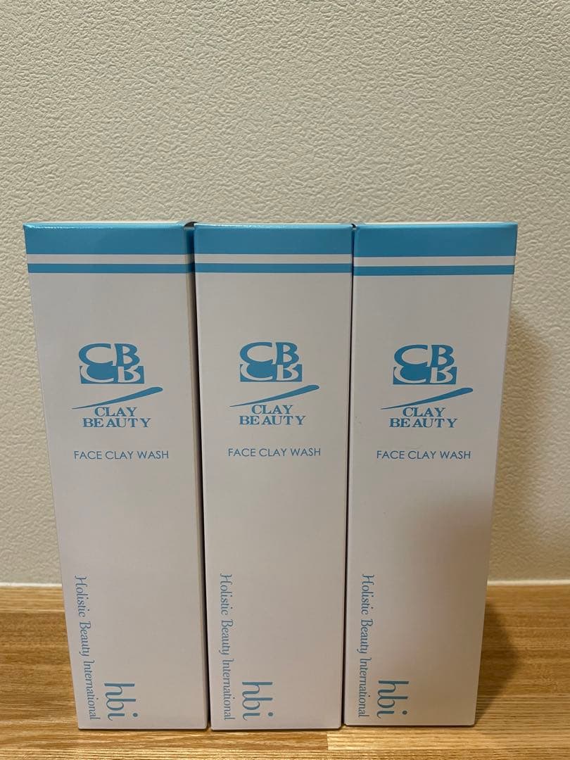 クレイビューティー　フェイスクレイウォッシュ　3本