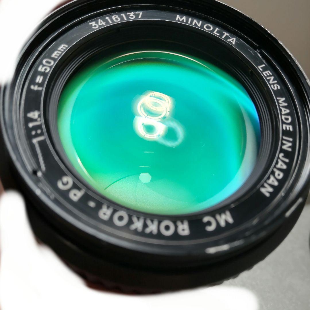 minolta XE ブラック MC ROKKOR PG F1.4 50㎜
