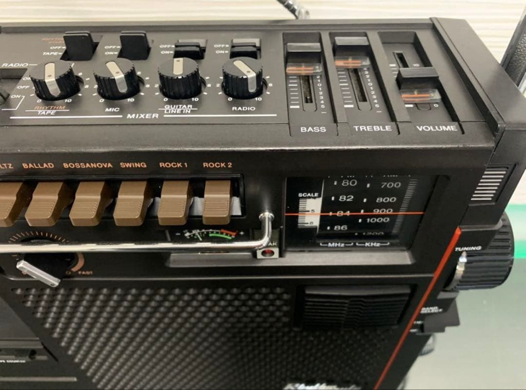 動作品SONY ソニー ラジカセ CF-9000 リズムカプセルメンテナンス済み