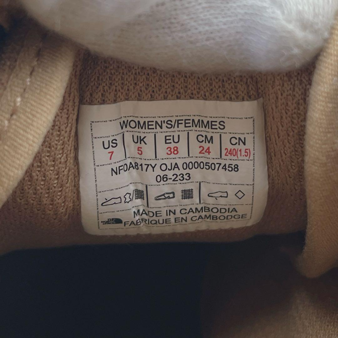 靴 THE NORTH FACE W Nuptse Chukka Suede