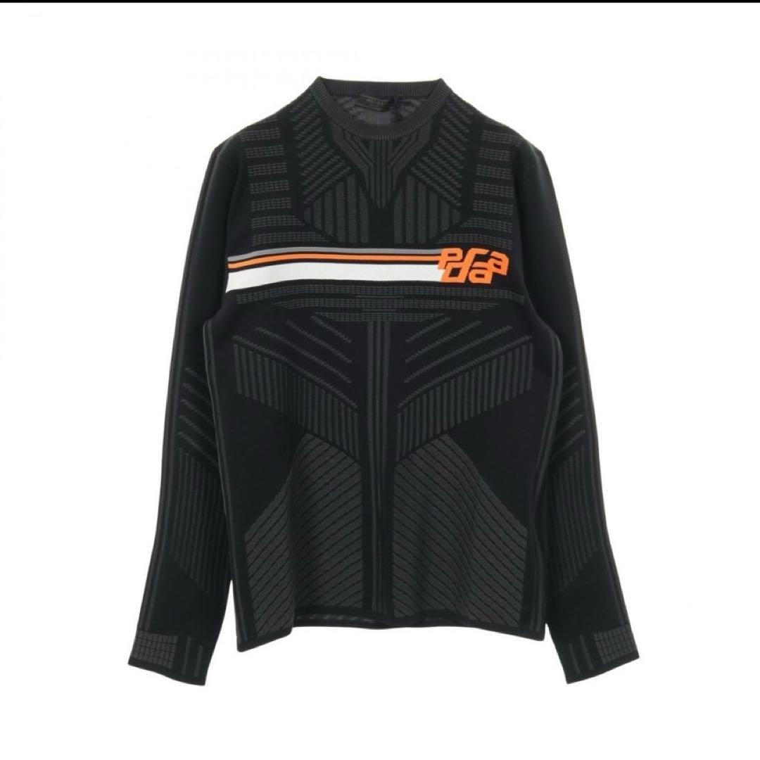 PRADA ブラック 長袖ニット 48