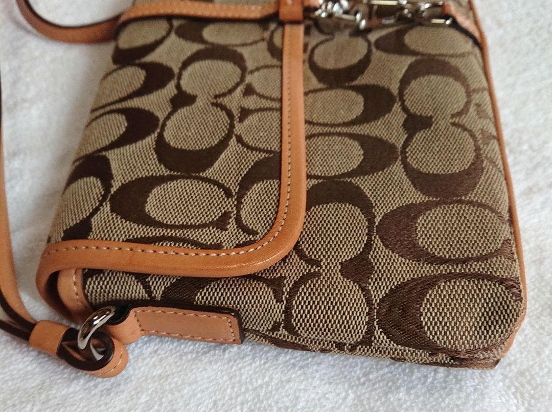 未使用に近い★COACH★ミニショルダーバッグ　コーチ　保存袋付き
