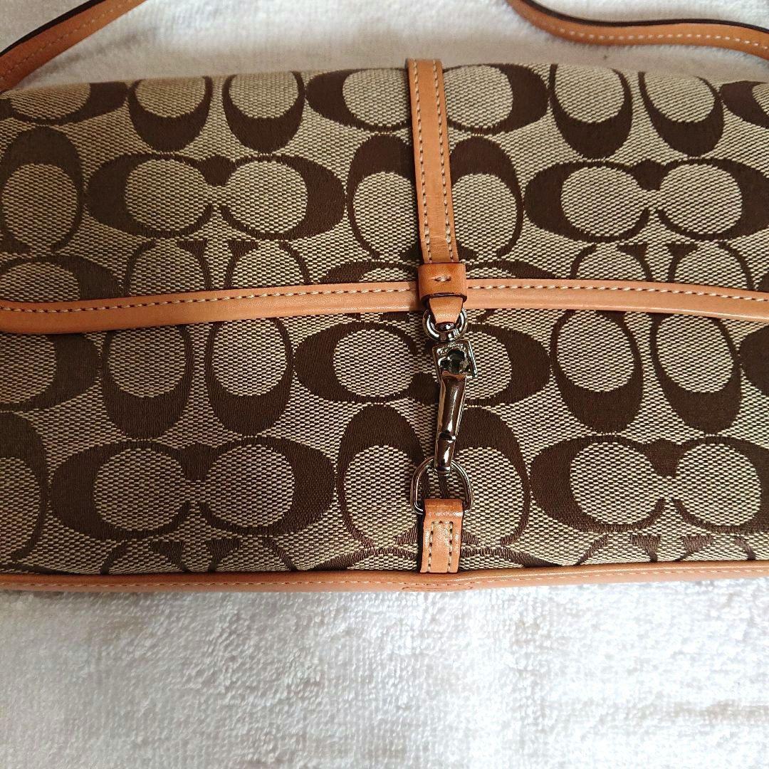未使用に近い★COACH★ミニショルダーバッグ　コーチ　保存袋付き